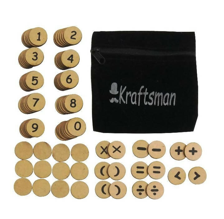 Kraftsman Kindergarten Educational, Growing and Knowing Game (Learning Maths and Memory Matching)