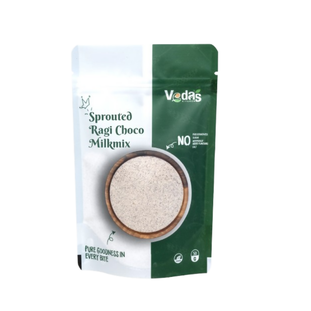 Vedas Kitchen Sprouted Ragi Choco Milkmix