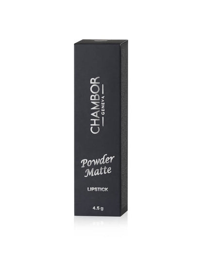 Chambor 163 Dusky Earth Powder Matte Lipstick