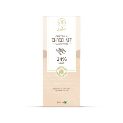 Aadvik Goat Milk Chocolate - Classic White