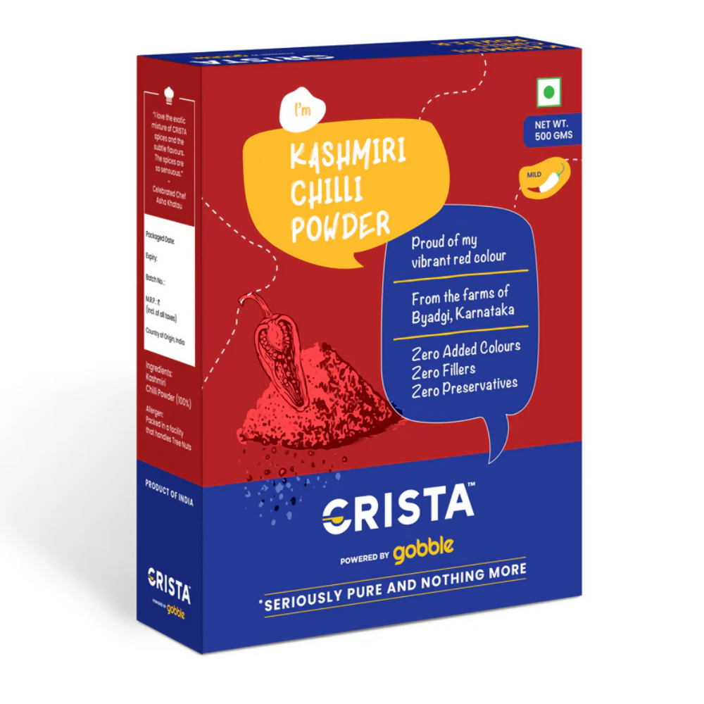 Crista Spices Kashmiri Chilli Powder