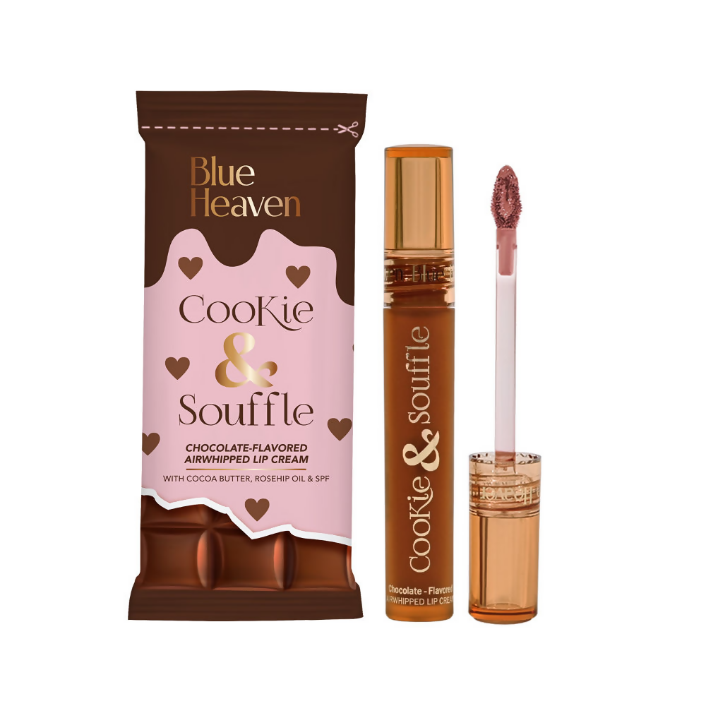 Blue Heaven Cookie & Souffle Liquid Matte Lipstick - Dusty Rose Mudpie