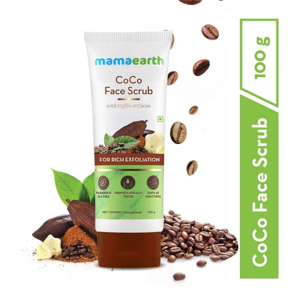 Mamaearth CoCo Face Scrub - 100 gm