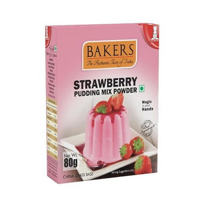 BAKERS Instant Pudding 4 Flavors Mix Combo